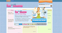 Desktop Screenshot of forbusymoms.com